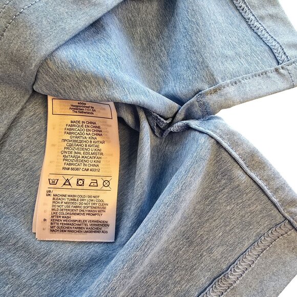 Adidas Mens XL Blue Polo Shirt - Picture 4 of 6